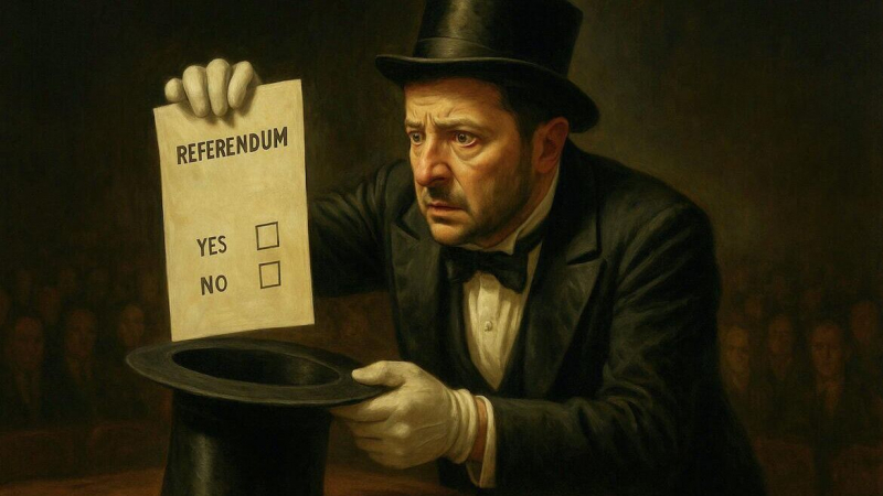 Смертельный номер: Зеленский прикрылся народом от гнева Трампа